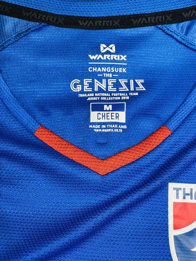 เสื้อบอล ทีมชาติไทย ปี 2018 รุ่นพิเศษ BNK48 ของแท้ Size M 19x27 ส่งฟรี รูปที่ 3