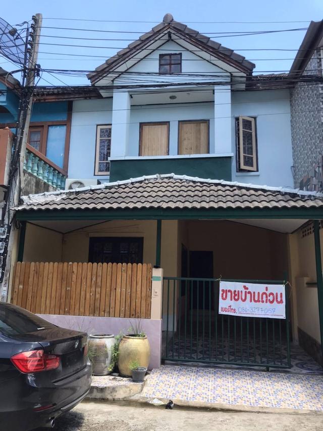 ขายบ้านทาวน์เฮ้าส์ 2 ชั้น หมู่บ้านกรีนการ์เด้นโฮม คลอง 11 (ขายตามสภาพ) **เจ้าของขายเอง** 1