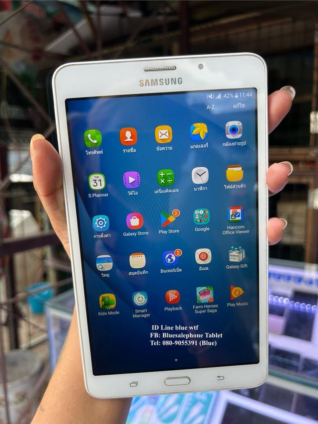 Samsung Tab A(6) จอ7นิ้ว ใส่ซิมโทรได้ ใช้งานปกติหมด ได้ทุกซิม สภาพสวย รูปย่อยที่ 3