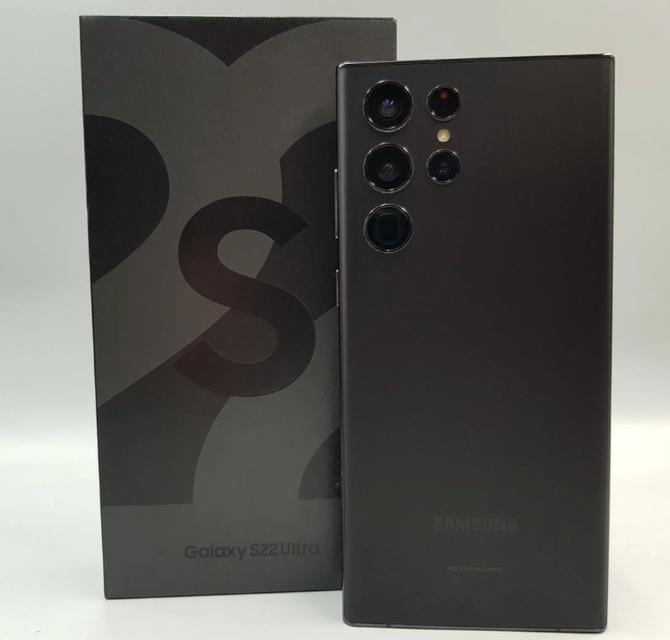 Samsung Galaxy S22 Ultra สีดำสวย