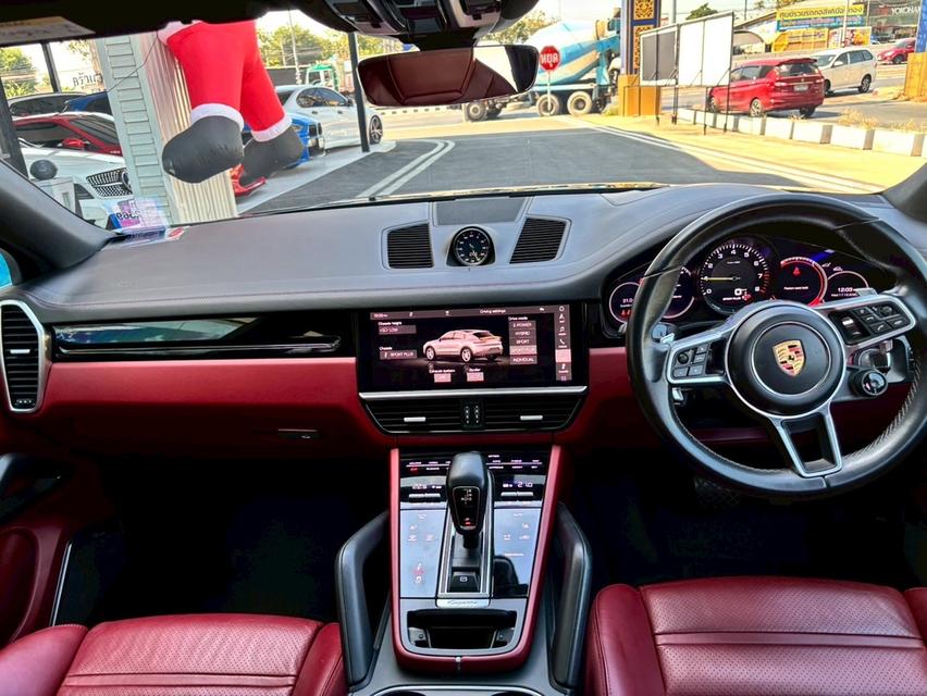 รหัสรถ KPV6474 2021 PORSCHE CAYENNE COUPE E - HYBRID สีดำ 7