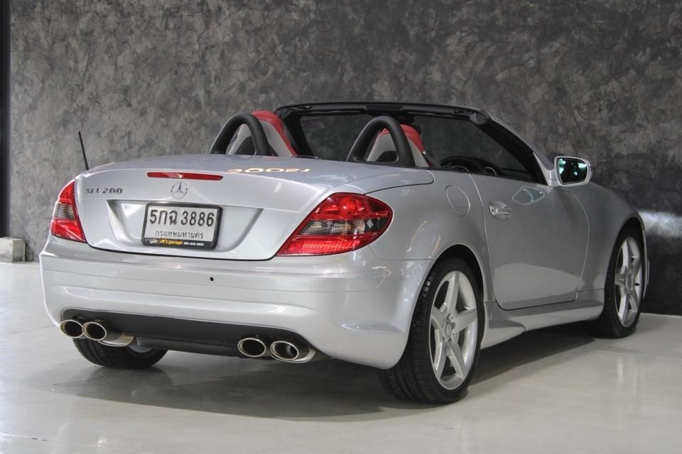 รหัสรถ JRS3886 SLK200 Kom Roadster แต่ง AMG Style (R171) Facelift ปี 2009 5