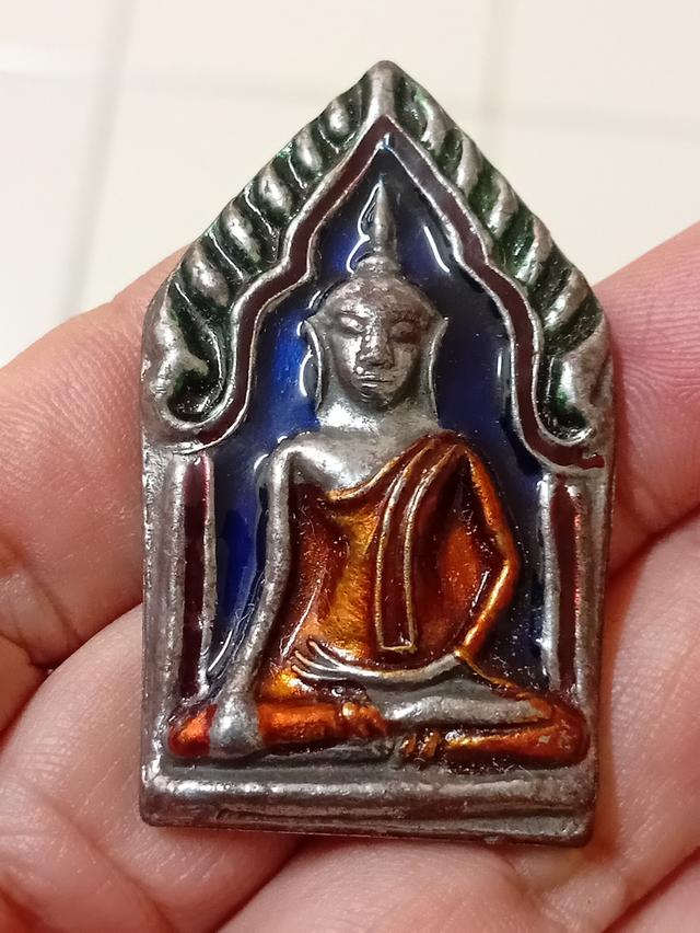 ขุนแผนโลหะลงยาวัดบ้านกร่าง อ.ศรีประจันต์ จ.สุพรรณบุรี