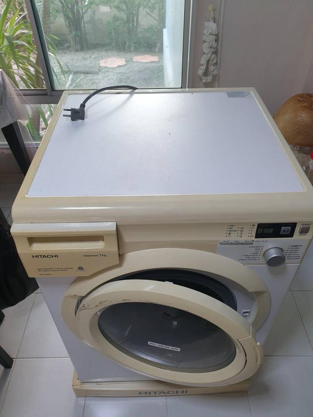 เครื่องซักผ้า Hitachi ฝาหน้าราคาถูก 14ปี แต่... ใช้งานน้อยมาก อยู่ในซ.ลาดกระบัง54 รูปที่ 3