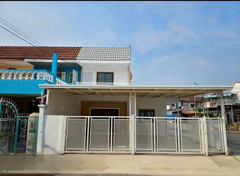 หมู่บ้านบัวทอง2  ติดรถไฟฟ้าสายสีม่วง สถานีคลองบางไผ่ ทาวน์เฮาส์ 2 ชั้น 1