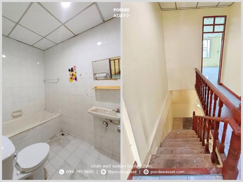 ขายถูกมาก!! ทาวน์เฮ้าส์ 2 ชั้น หมู่บ้านอยู่เจริญ เสมาฟ้าคราม (ขนาด 18 ตร.ว.) ลำลูกกาคลอง2 คูคต ปทุมธานี : Yu Charoen (Fah Kram) Lam Luk Ka Khlong 2 7