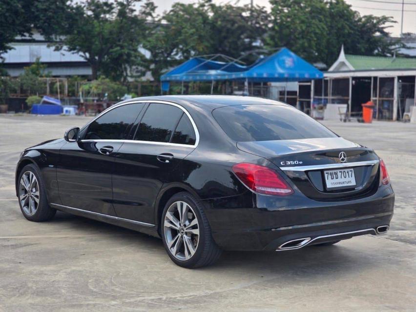 Mercedes-Benz C350e Avantgarde ปี 2018 สีดำ รถศูนย์ รถสวย พร้อมใช้งาน รูปที่ 5