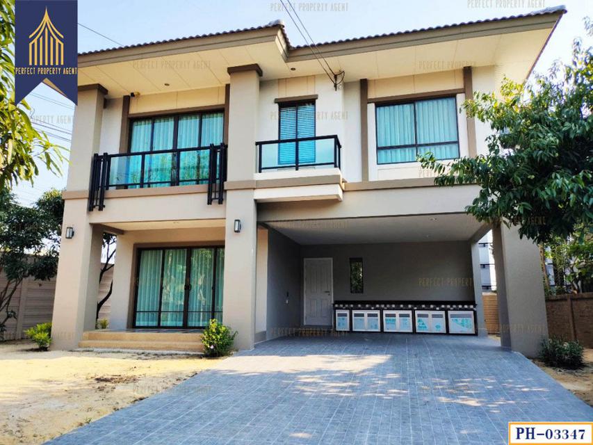 บ้านเดี่ยว ภัสสร เพรสทีจ บางนา-สุวรรณภูมิ ถนนกิ่งแก้ว รีโนเวทใหม่ พร้อมอยู่ 179 ตรม. 100.70 ตร.วา