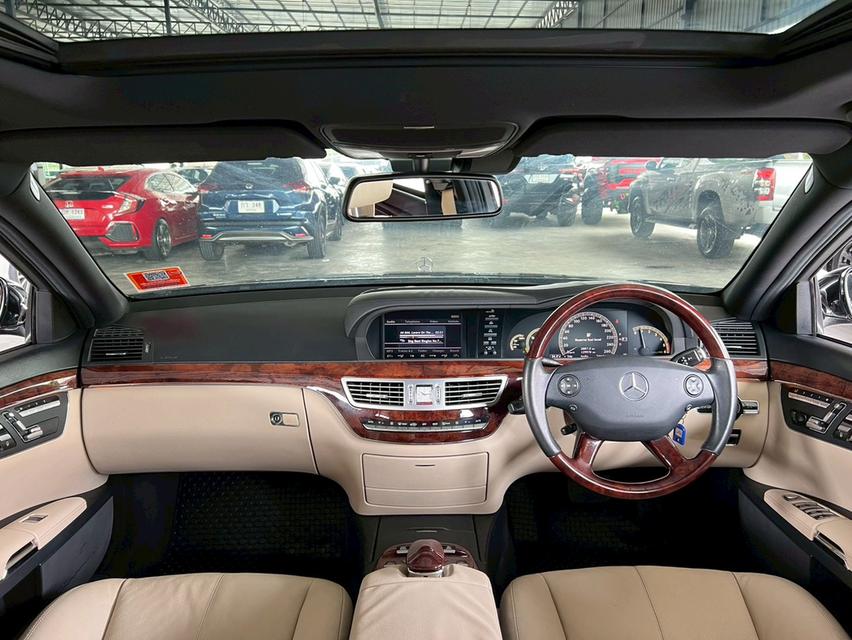 ปี 2009 BENZ S-CLASS, S320 CDI โฉม W221 ปี06-13 สีดำ เกียร์ออโต้ เครื่องยนต์ดีเซล 19