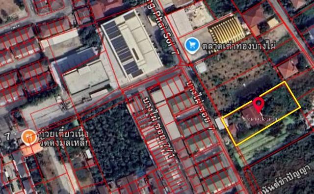 ขายบ้านเดี่ยวหลังใหญ่ เนื้อที่ 454 ตารางวา ต.บางไผ่ อ.เมืองนนทบุรี จ.นนทบุรี 4