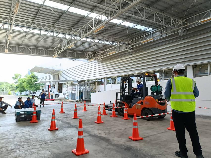 บริการฝึกอบรมรถยก Forklift (in house training) 2