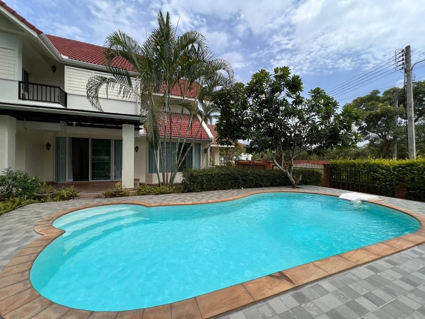 ✨ ให้เช่า Pool Villa หรู 2 ชั้น 4 นอน 5 น้ำ เพียง 88,000.-/เดือน (Full Service!) 🏊‍♂️ 4
