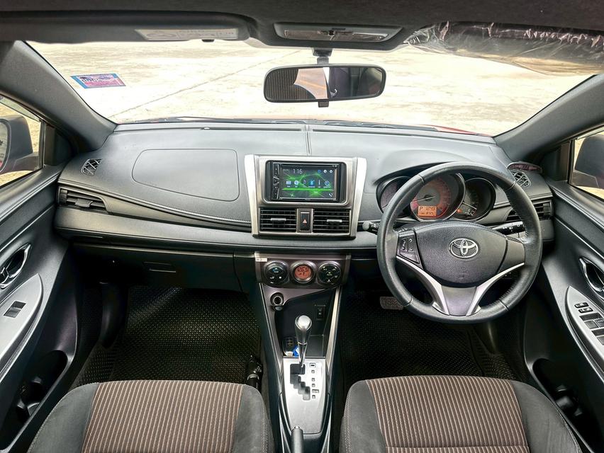 รหัสรถ PAT3923 TOYOTA YARIS 1.2G A/T ปี2017 สีแดง 10