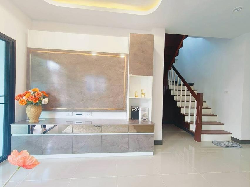 บ้านมือสอง บ้านแฝดหมู่บ้านบุรีรมย์ เลียบคลองสอง 12