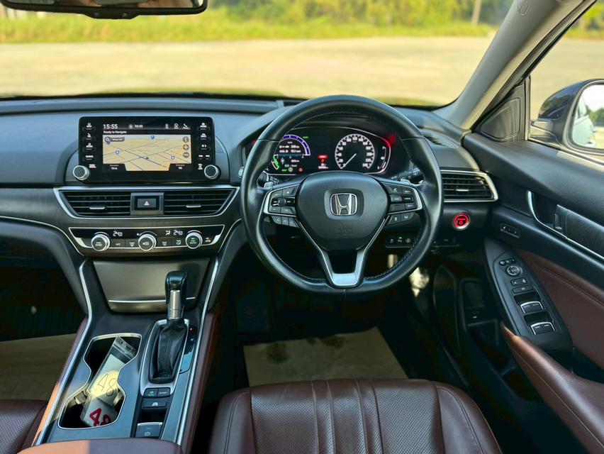 HONDA ACCORD G10   Sedan MY19 Sedan 4dr Hybrid TECH-CVT TOP FWD 2.0 สีดำ   เกียร์ออโต้ ปี 2019 17