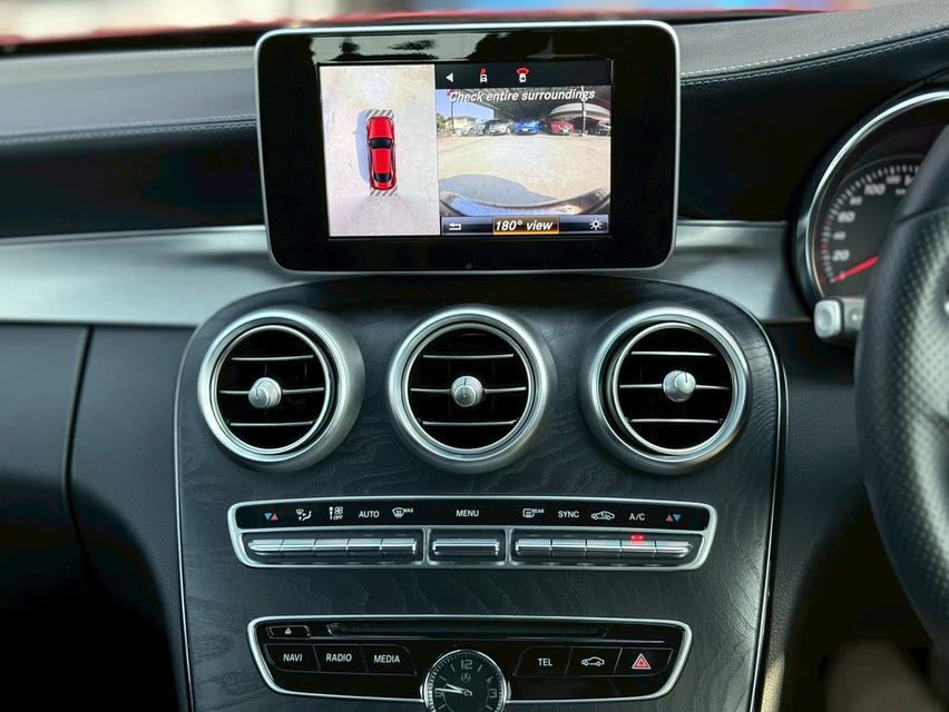 ปี 2016 BENZ C-CLASS, C250 COUPE AMGDYNAMIC โฉม W205 ปี14-23 สีแดง รูปที่ 13