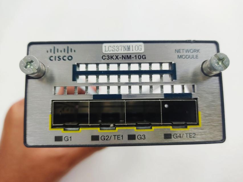 Cisco C3KX-NM-10G มือสอง ทดสอบแล้ว ประกัน 1 ปี จากผู้ขาย 4