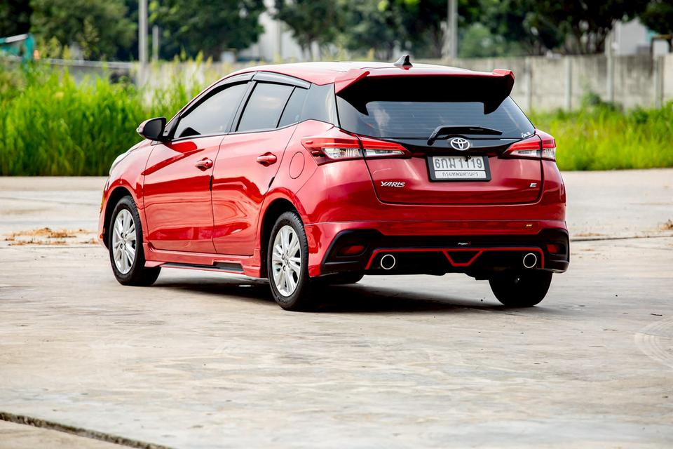 Toyota Yaris 1.2 Entry ปี 2018 สีแดง มือเดียวป้ายแดง  8