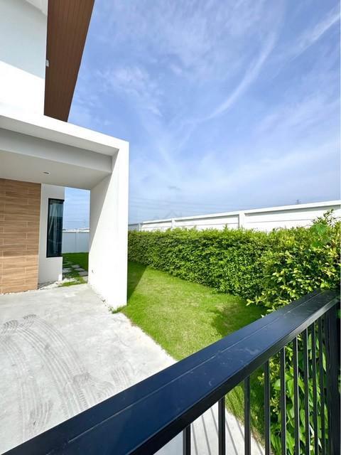 ให้เช่า บ้านแฝด หลังมุม โครงการ โคโม่ เบียงก้า บางนา Como Bianca สไตล์ Minimal Eco Living หลังใหม่ ไม่เคยปล่อยเช่า ใกล้เมกะบางนา วงแหวนกาญจนา 14
