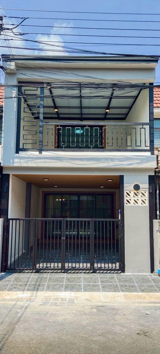 🧸หมู่บ้านพระปิ่น3  บางใหญ่ 🧸ทาวน์เฮาส์ 2 ชั้น มีระเบียงด้านหน้า ใกล้ทางด่วน มอเตอร์เวย์ M81บางใหญ่-กาญจนบุรีหมู่บ้านติดถนนกาญจนาฯ บางใหญ่ 2