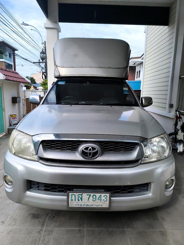 วีโก้2010 2.7G รถกระบะแคป+ตู้ทึบ+LPG เจ้าของขายเอง