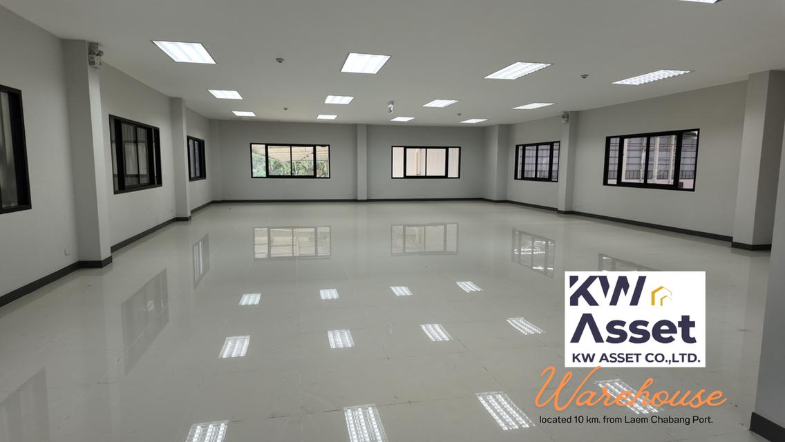 ให้เช่าโกดัง จำนวนมาก คลังสินค้า NEW! ใกล้ท่าเรือแหลมฉบัง 10 km. 8