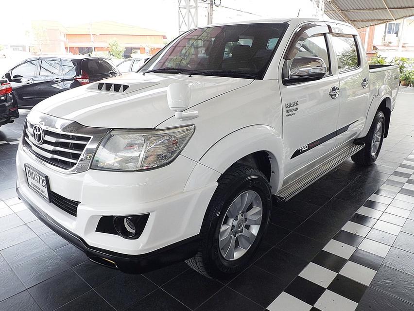 รหัสรถ KCY5725 TOYOTA HILUX VIGO PRERUNNER DOUBLE CAB  3.0 G NAVI AUTO ปี 2015 4