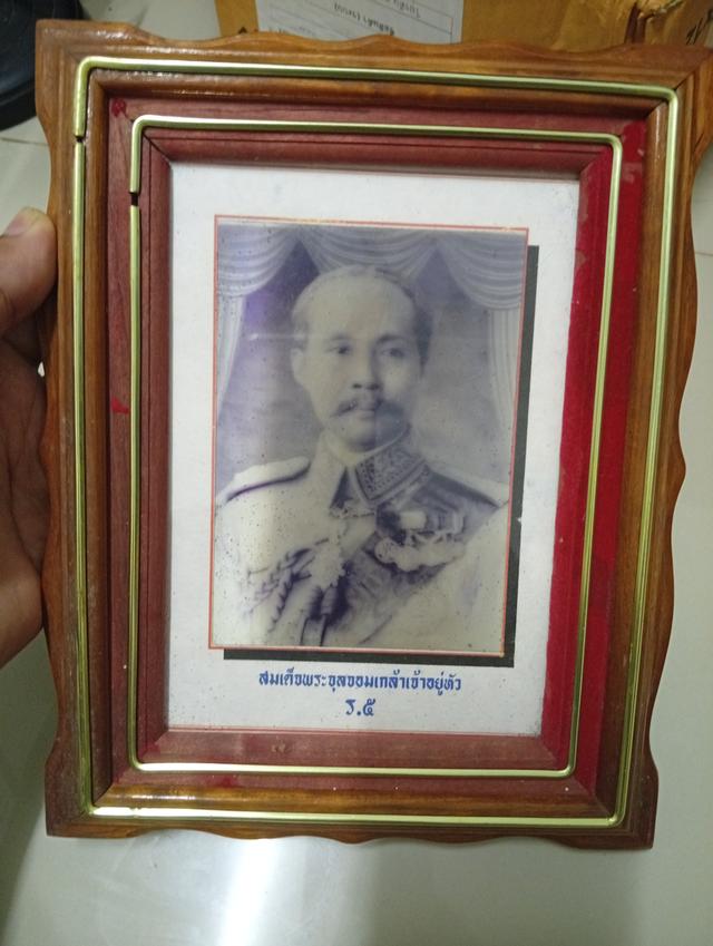 รูปภาพร 5 พระพุทธเจ้าหลวง กรอบโบราณ