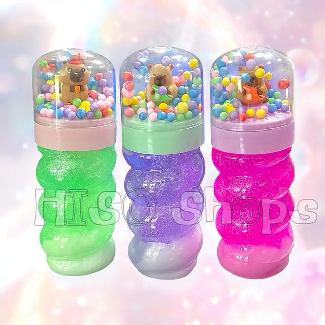 สไลม์คาปิบาร่าสุดคิ้วทึ! เนื้อนุ่มฟู เด้งดิ้ง เล่นเพลินเกินต้าน ปลอดภัยมี มอก. พร้อมกลิ่นหอมผ่อนคลาย สร้างความสุข & คลายเครียดได้จริง! 7