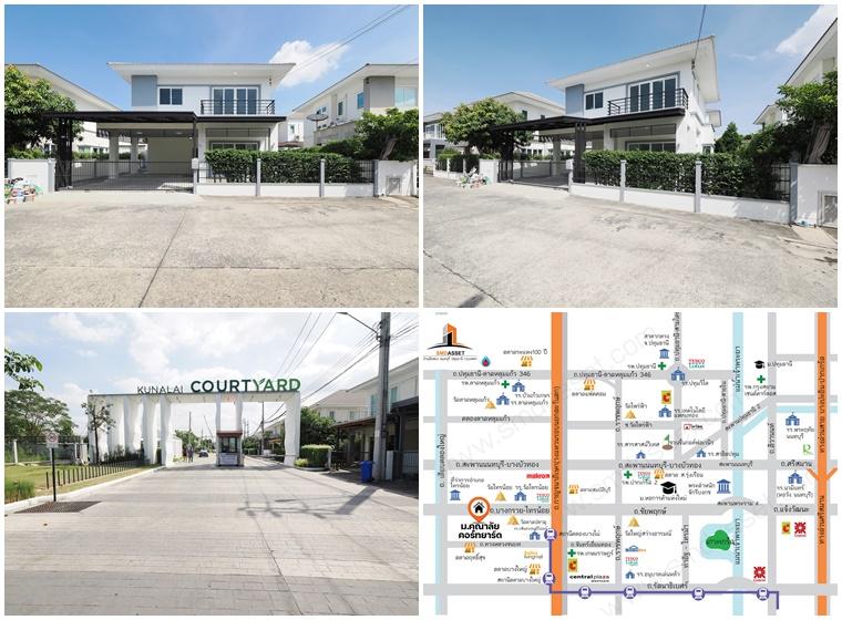 บ้านเดี่ยว 2 ชั้น ม.คุณาลัย คอร์ทยาร์ด ขนาด 50.8 ตร.ว. 3นอน 3น้ำ บ้านหลังใหญ่ พื้นที่กว้าง พื้นที่สวนรอบบ้าน รีโนเวทใหม่ทั้งหลัง สวยพรีเมี่ยม 18