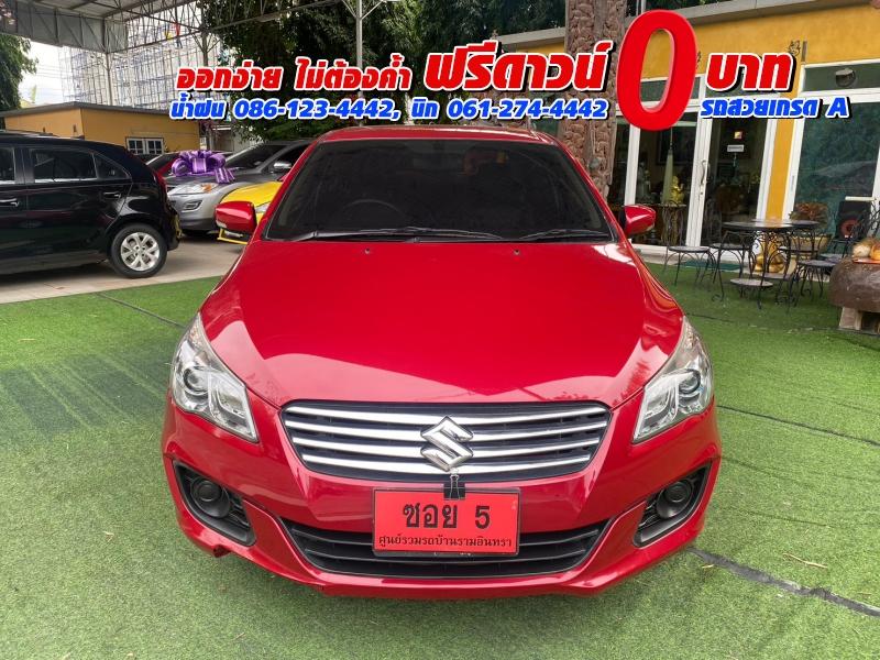 SUZUKI CIAZ 1.2 RS ปี 2021▶ซีดานอีโคคาร์ตัวท็อป ห้องโดยสารกว้าง รูปที่ 1