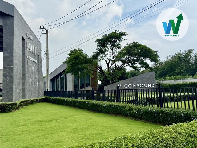 ขายบ้านทาวน์เฮ้าส์ V Compound Bangna  3 ห้องนอน 3 ห้องน้ำ 2 ที่จอดรถ ต่อเติมครบ ใกล้มอเตอร์เวย์ 9