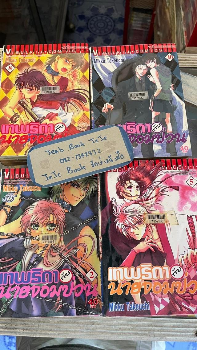 หนังสือการ์ตูน เทพธิดากับนายจอมป่วน 1-11 จบ 2