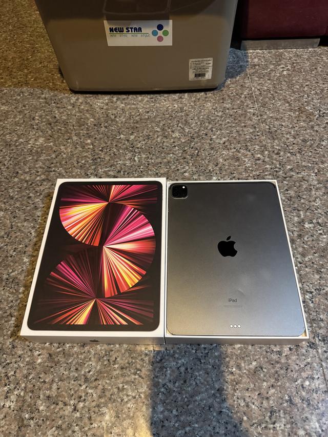 ขายiPadPro11นิ้วM1สีSpace Gray256กิ๊กสูนTrueมีกล่องอีมี่ตรงสวยๆใช้งานดีทุกๆฟังชั่นถูกมากกก 2