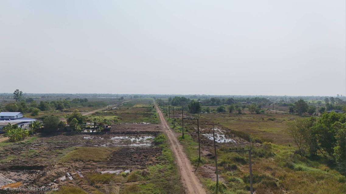 ที่ดินแบ่งขาย อำเภอองครักษ์ นครนายก  ติดถนนสาธารณะ น้ำ ไฟ พร้อม 6
