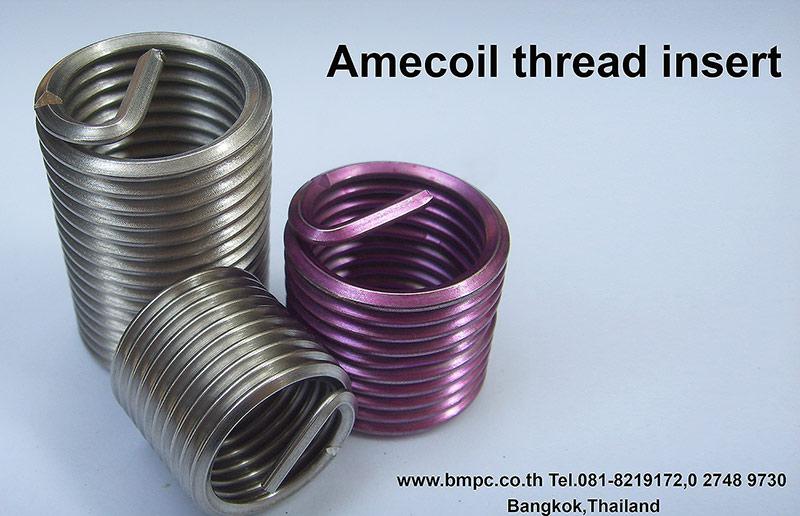 Amecoil thread insert, Ensat, Keylock thread insert, บริการซ่อมเกลียวเพลทเครื่องฉีดพลาสติก และเกลียวเครื่องจักรทุกประเภท, socket thread insert