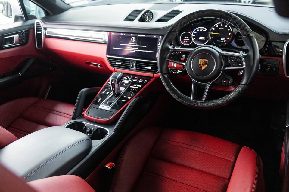 Porsche Cayenne E-Hybrid Coupe ปี 2021 สีขาว รูปที่ 8
