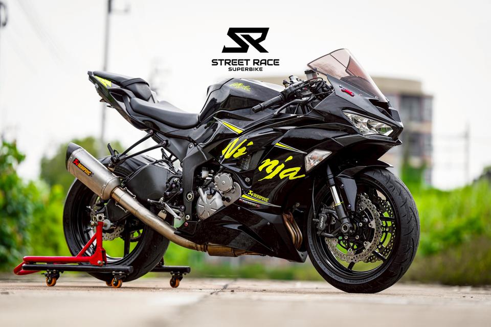 2019 Kawasaki zx-6r | ปี 2019 | สีดำเขียวลาย ninja สปอร์ตตัวแรงสายสนามสุดหล่อ! 6
