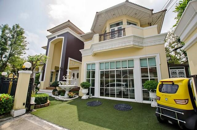 ให้เช่าบ้านเดี่ยว 116 ตร.ว 5 ห้องนอน 4 ห้องน้ำ เดอะเเกรนด์ พระราม 2 โซน Parkville ตกแต่งพร้อมอยู่ 1