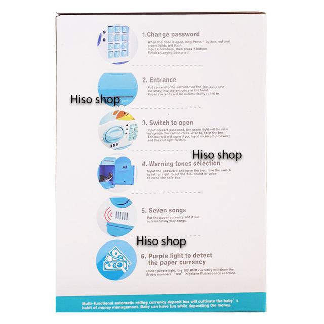 กระปุกออมสิน ตู้ ATM CARTOON BANK ตู้ดูดแบงค์,ดูดเหรียญ INTELLIGENT Cartoon atm ลาย LOL แอลโอแอล สุดน่ารัก คละลายจัดส่ง