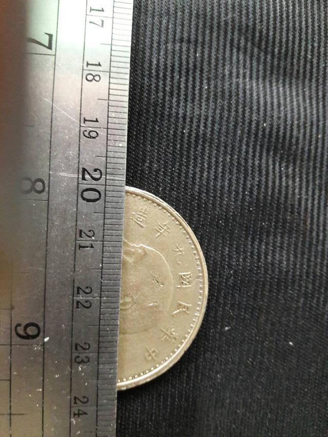 เหรียญ จีน One Dollar Silver Coin ค.ศ. 1920, Yuan Shih-Kai (C01-CC3) รูปย่อยที่ 4