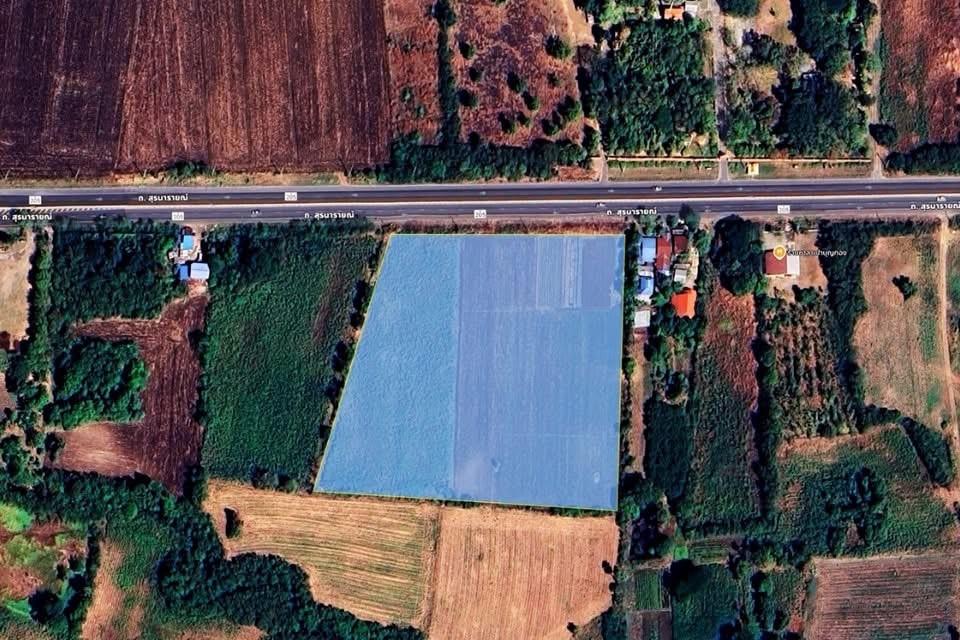 ขายที่ดิน(เจ้าของขายเอง) ติดถนนสุรนารายณ์ (205) โฉนดครุฑแดง 16 ไร่ 1 งาน 45 ตารางวา ลพบุรี 5