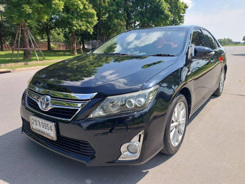 toyota camry hybrid ปี 2012 รถประวัติดี ไม่เคยมีอุบัติเหตหนัก ไม่มีจมน้ำุ
