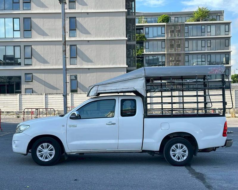 TOYOTA HILUX VIGO 2.7 VVT-i Open Cab เกียร์ M/T สีขาว ปี 2011 8