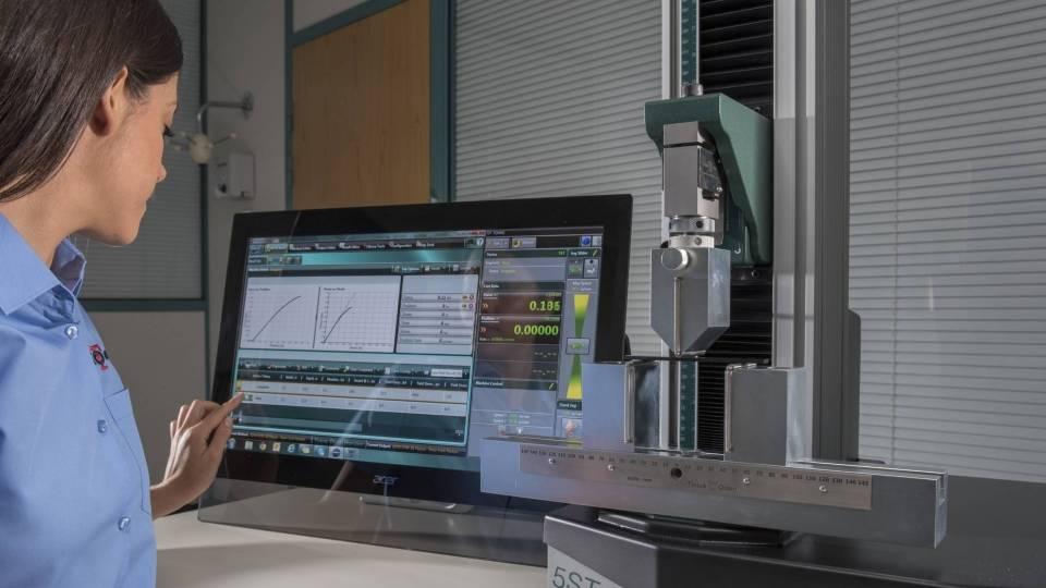 เครื่องทดสอบแรงดึง แรงกดวัสดุ, เครื่องทดสอบ Tensile (Tensile tester) 10ST รูปที่ 17