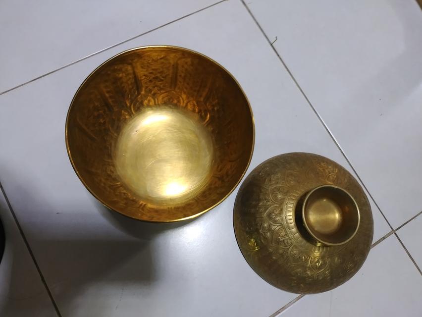 โถอบควันเทียนทองเหลือง