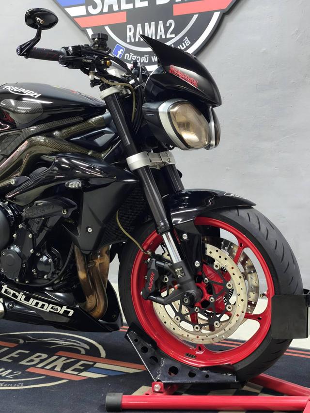 ออกรถ 0 บาท Triumph Street Triple 675 Rx ปี 2017 abs  ของแต่งจัดเต็ม รูปที่ 6
