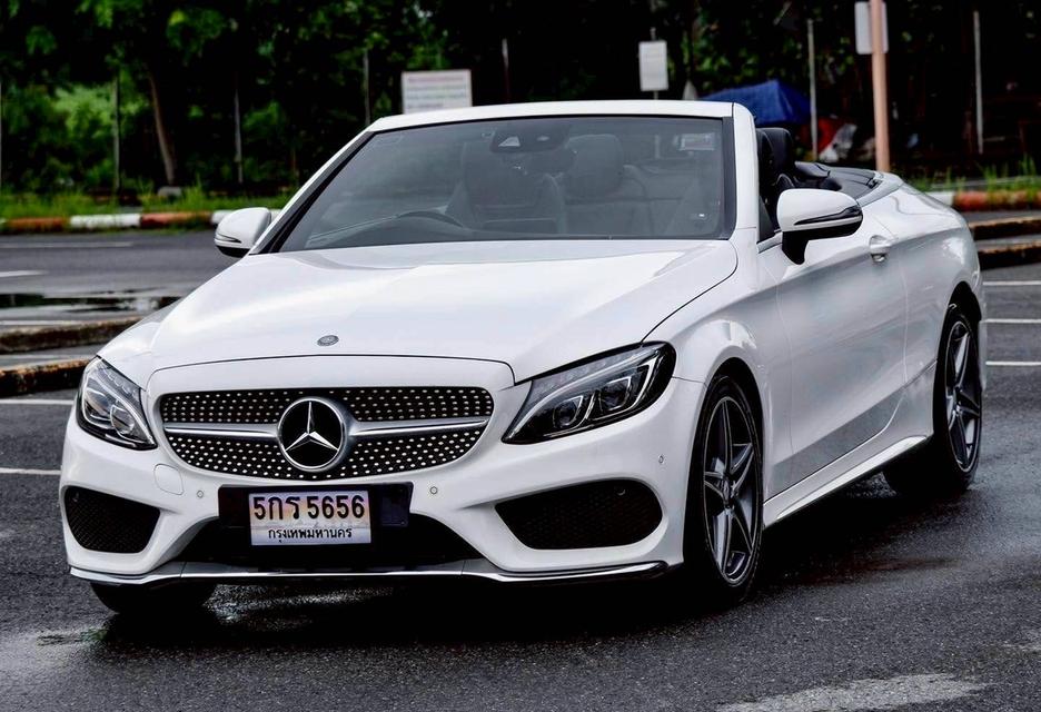 รหัสรถ PR5656 Benz C300 Cabriolet AMG Dynamic รถออก Benz Thailand ปี 2017 Fulloption
