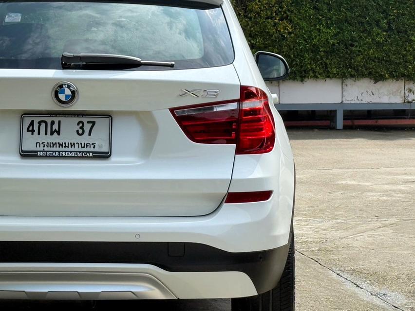 2016 BMW X3 20d LCI รถมือเดียวออกป้ายแดง รถวิ่งน้อย เข้าศูนย์ทุกระยะ รถไม่เคยมีอุบัติเหตุครับ 9