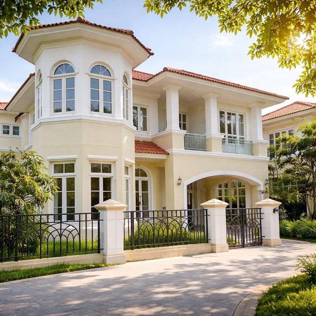 รังสิต คลอง3 ภัสสร เฟอร์ครบ เช่าคฤหาสน์ บ้านเดี่ยว 2 ชั้น ฟิวเจอร์ปาร์ครังสิต 5กม.4นอน เตียงครบ ติดถนนรังสิต-นครนายก 260 1